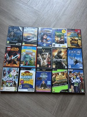 PC Games Joblot Disc Bundle Cd Rom Cases | eBay UK