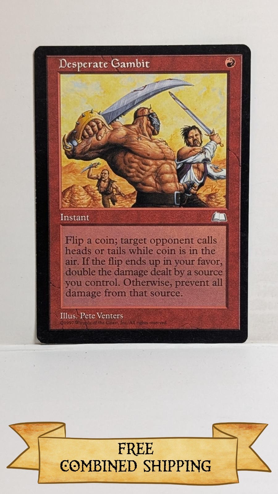 Desperate Gambit Weatherlight ...sku: EA126