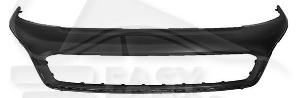 Moulure supérieure pare-choc avant noire en ABS renforcé pour protection Fiat Fiorino