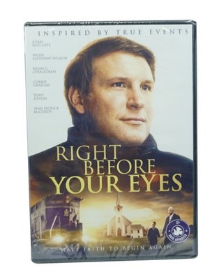 Right Before Your Eyes NEW DVD Christian Drama True Story
