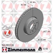 Bremsscheibe 26233657 vorne rechts für BMW 8-er G15 G14 Gran G16 I4 G26 IX I20