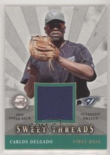 2004 Upper Deck Sweet Spot Sweet Threads Jerseys Carlos Delgado #STS-CD 00jz