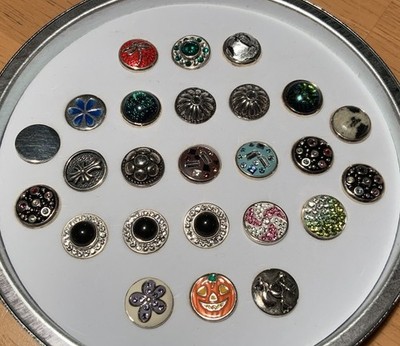 Kameleon jewel pops sterling silver your choice per pop