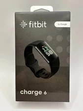 Fitbit Charge 6 Fitness Tracker - Black - GA05183NA Open Box