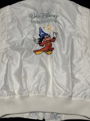 レアWalt Disney imagineering フリースジャケット 非売品 Rare Vintage Walt Disney Imagineering Jacket Adult Large Mickey