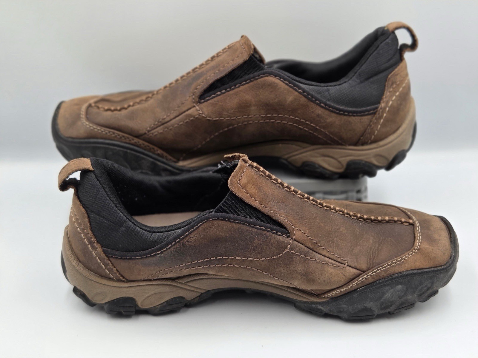 Merrell Shiver Moc Hyperbolic Brown Performance Wear Uomo Taglia 11 5 Vibram