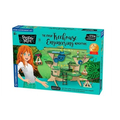 NEW Pepper Mint The Great Treehouse Engineering Adventure Stem Kit For GIRLS 