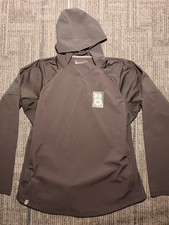 Under Armour Softball Women's Cage Jacket Large Hooded Black Loose Fit Repellent