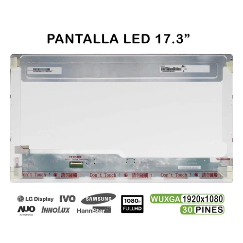 PANTALLA LED FHD DE 17.3" PARA PORTÁTIL N173HGE-E11 B173HTN01.1 30 PINES EDP DIS