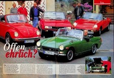 Oldtimer Markt 2496) VW Käfer 1303 LS Cabrio mit 50PS bbesser als...?