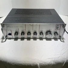 Realistic MPA-100 Solid State P A Amplifier Amp! Untested