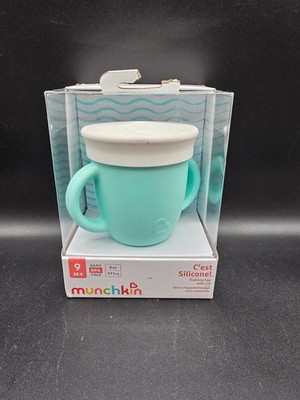 Munchkin C est Silicone Training Cup w/ Lid 6oz   NIB   NEW