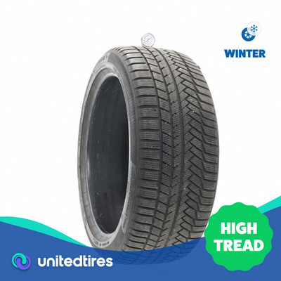 Used 285/40R22 Continental WinterContact TS850P AO 110V - 9/32