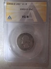 1932-D Washington Quarter Key Date