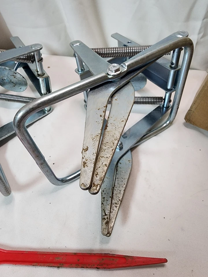 POIAFLEX 2-PK Reutilizable Acero Galvanizado Topo Tijera Asesina Trampa para Césped**USADO Foto 3 de 3