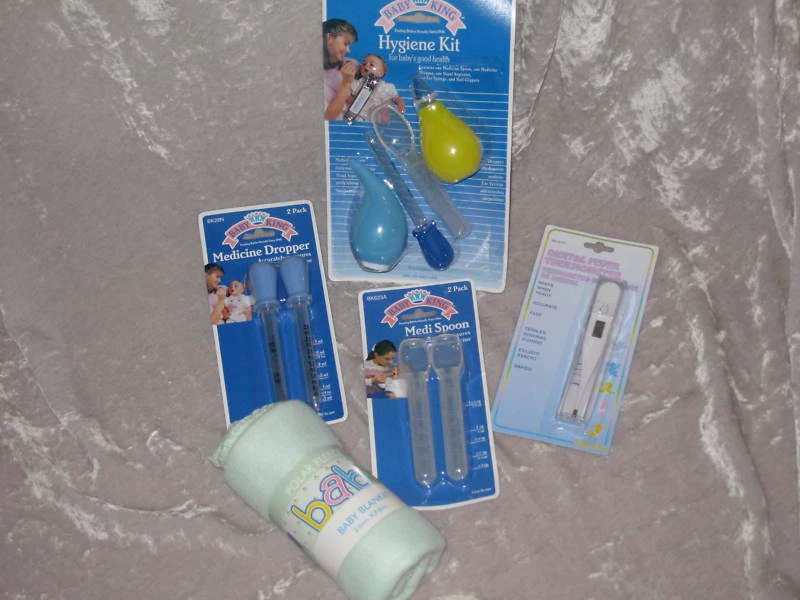 Baby Blanket Digital Thermometer Medicine Droppers NEW!
Opens in a new window or tab
