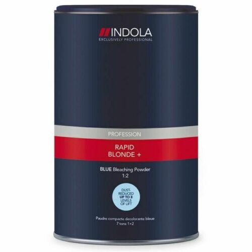 INDOLA RAPID BLOND+ BLUE Powder Hair Bleach - 450g (DARK BLUE TUB) - Picture 1 of 1