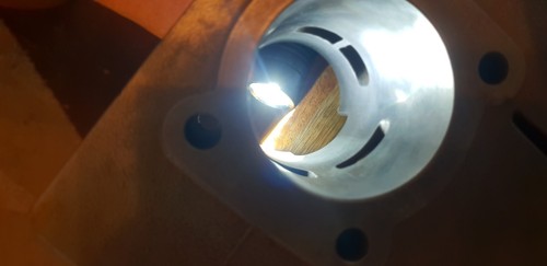 YAMAHA DS LEFT CAST IRON BARREL - Picture 2 of 7