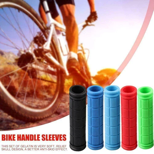 Mountain Bike Bicycle Cycling Handlebar Anti-Slip Rubber Hand Grips 10Color❥ - Picture 17 of 33