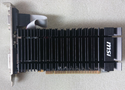 MSI GeForce GT 610, N610-1GD3H/LPV1 (V809-423R), VGA, DVI, HDMI