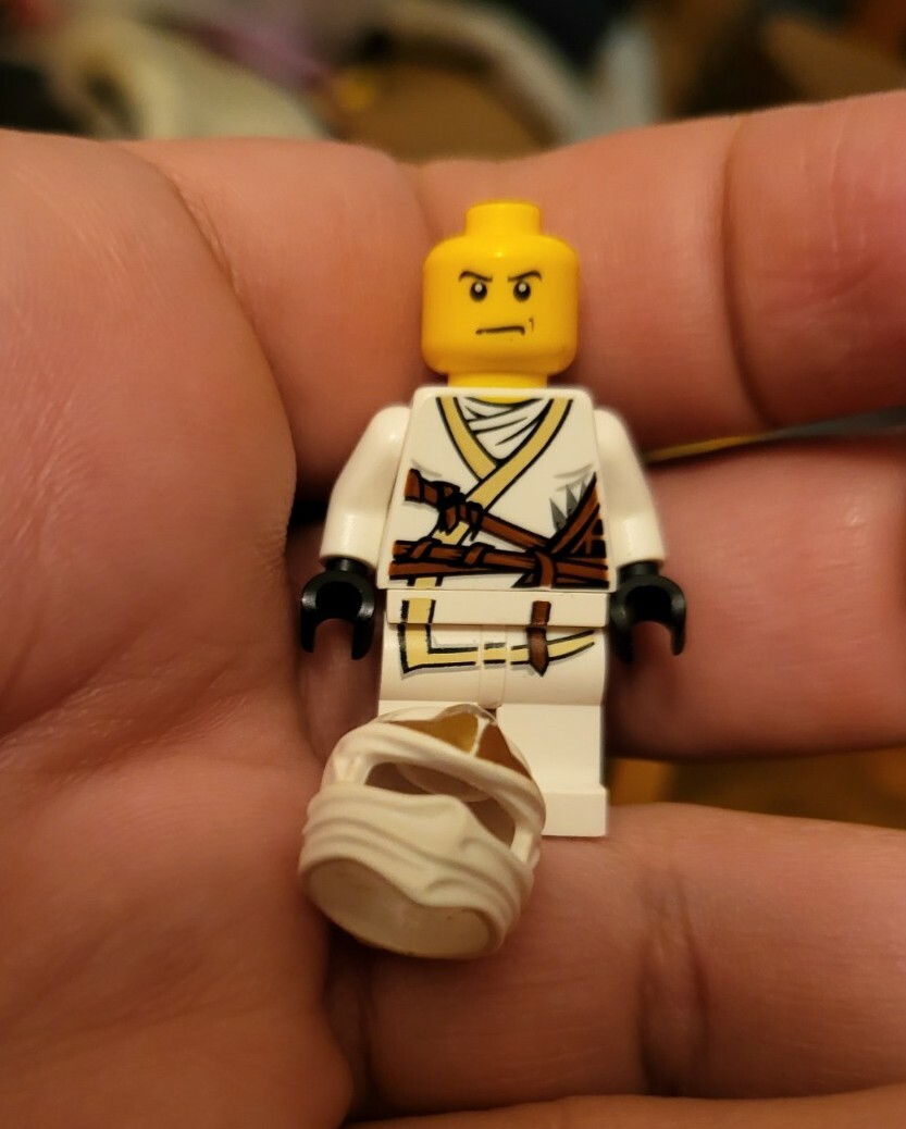 Lego Ninjago ZANE ZX Shoulder Armor Minifig 9445 9449 9440 9554