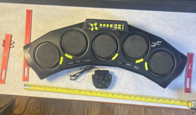 First Act 5-Pad Digital Drum Set Adam Levine Designer Series+ headphone base