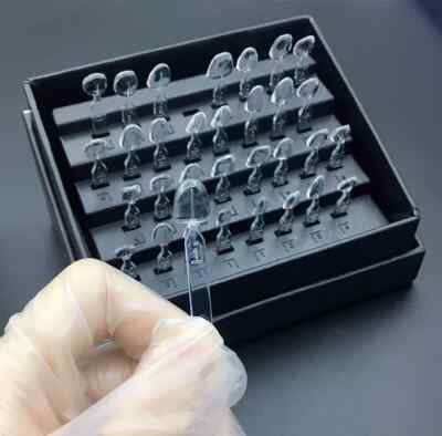 Dental Anterior Veneer Mould Kit Composite Resin Mold Light Cure Teeth Whitening