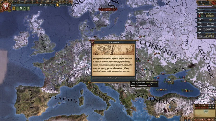 Europa Universalis IV 4 Res Publica Expansion DLC PC Game Steam Key Region Free - Image 4 of 4