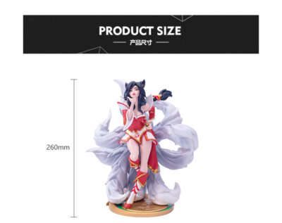 Official League of Legends LOL Ahri the Nine-Tailed Fox Statue