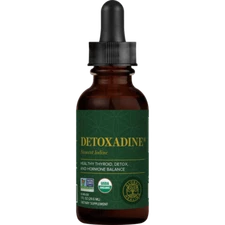 Global Healing Detoxadine Nascent Iodine Supplement For Thyroid Support, 1 Fl Oz