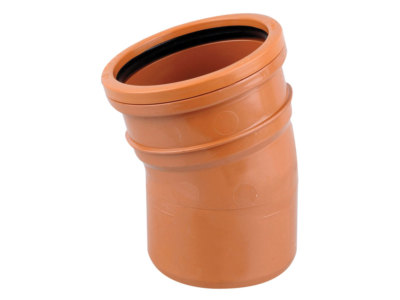 Osma Erdablauf 110mm Bogen 15° Einzelmuffe 4D167 Winkel (Sonderangebot)