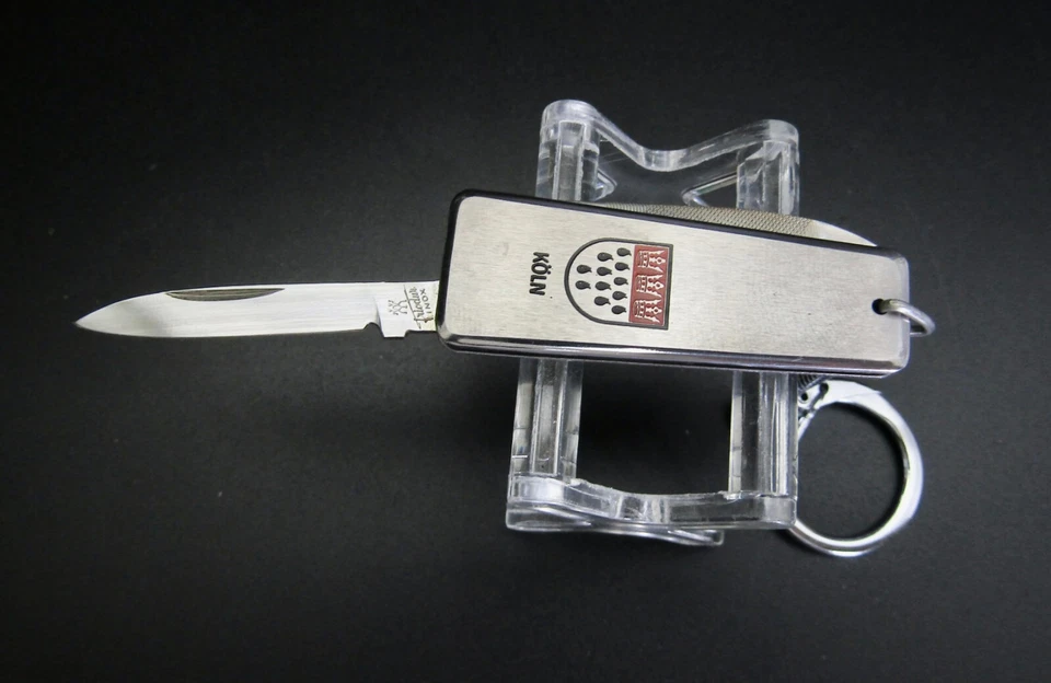 J.A. HENCKELS VINTAGE TASCHENMESSER MIT SCHLÜSSELANHÄNGER Made In Solingen 60er Jahre UNBENUTZTER ZUSTAND. - Bild 2 von 4