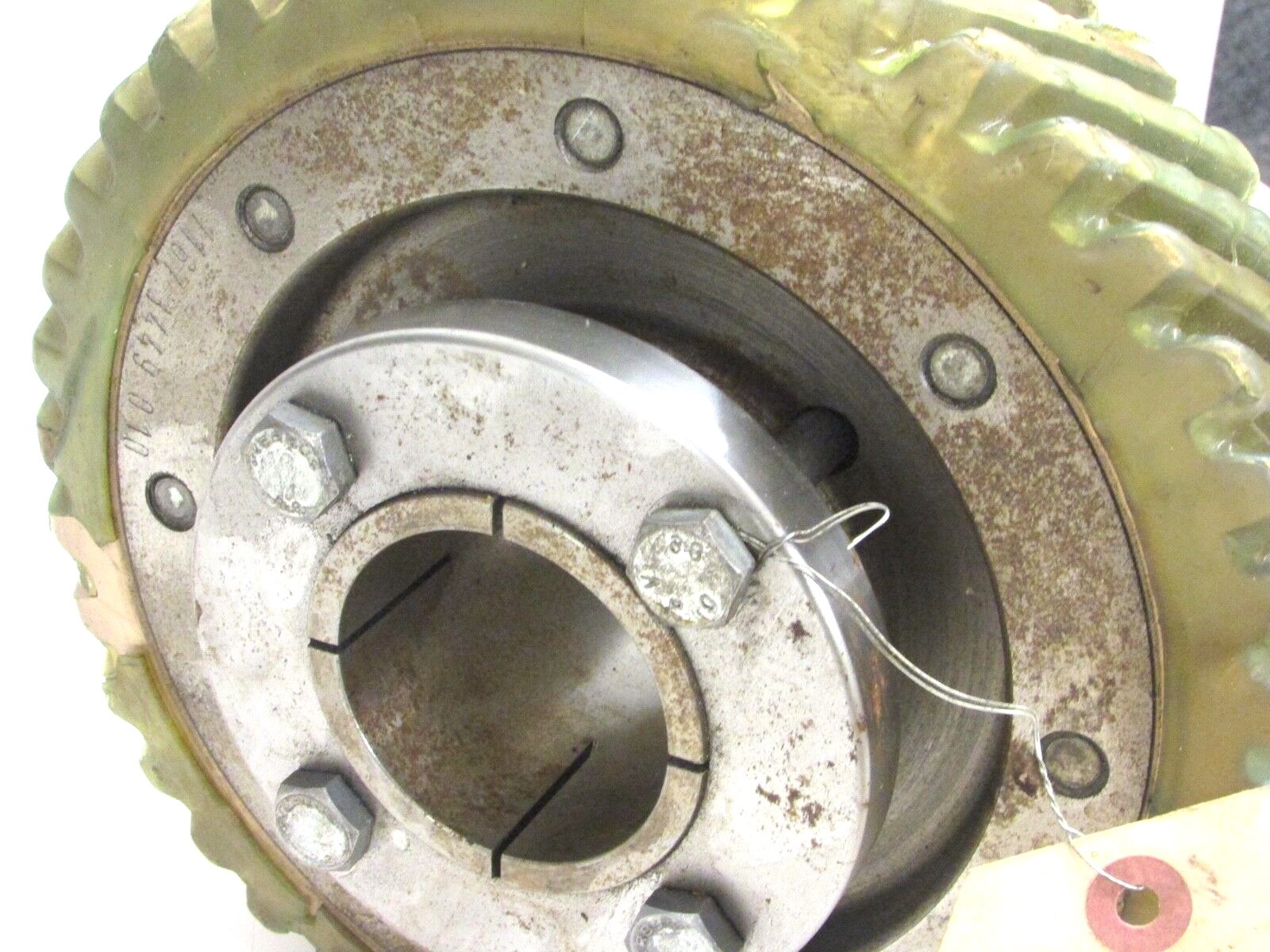 40T x 60mm BORE x 9.5" STEEL RIGHT HAND HELICAL GEAR REPLACEMENT, 1167