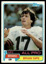 1981 Topps #350 Brian Sipe Cleveland Browns