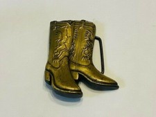 Vintage Belt Buckle - Cowboy Boots