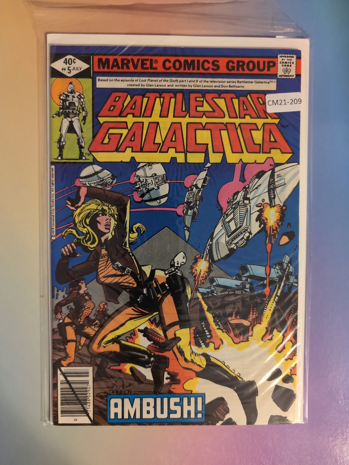 BATTLESTAR GALACTICA #5 VOL. 1 HIGH GRADE MARVEL COMIC BOOK CM21-209 | eBay