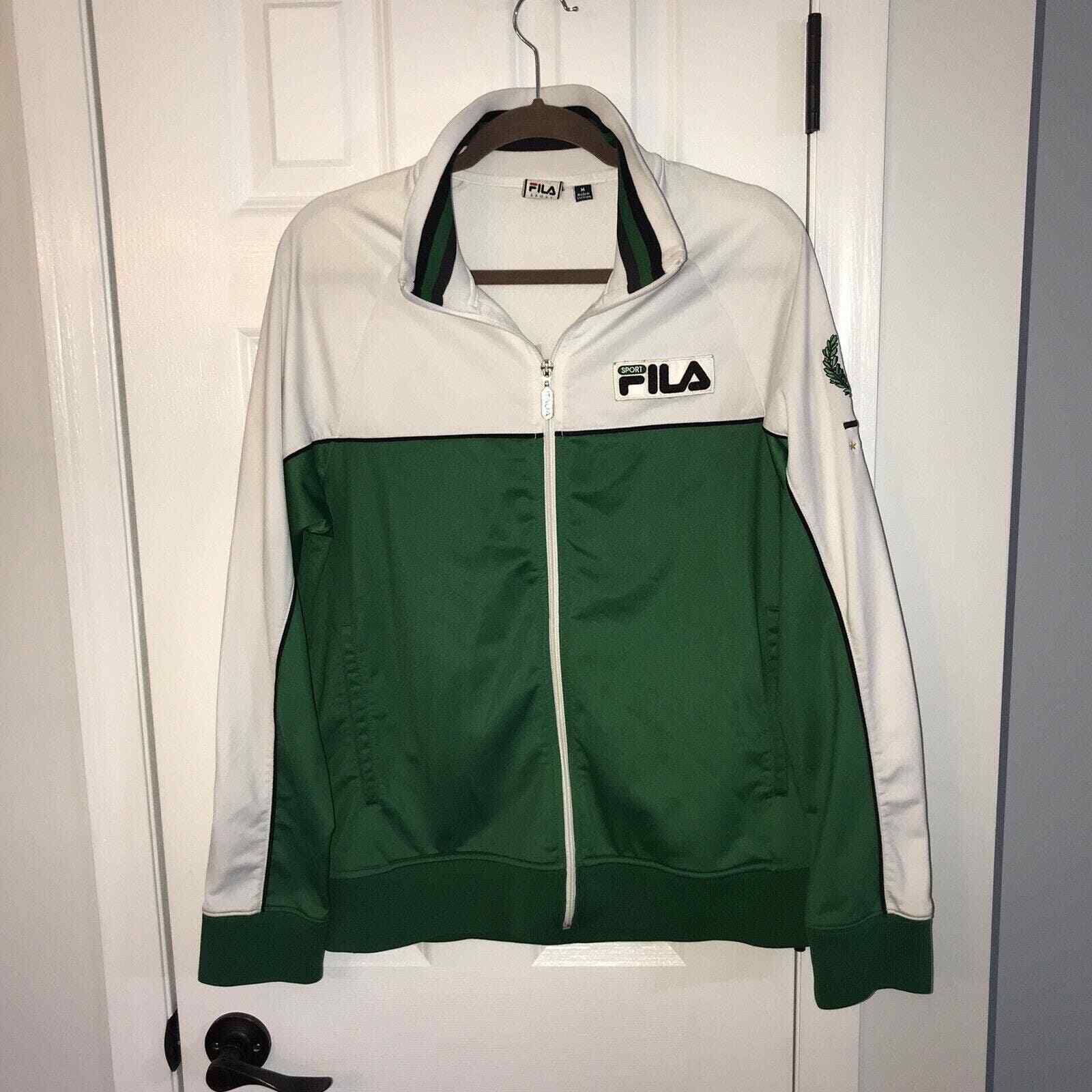 FILA Sport ITALIA Italia Calcio Pista Calcio Verde Bianco M