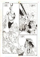 Impulse #13 p.13 - Impulse Helping Classmate - 1996 art by Humberto Ramos