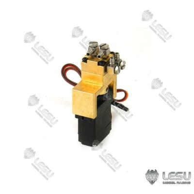 Brass 1CH LESU Hydraulic Reversing Valve 1/14 RC Excavator Tamiye Dumper Truck