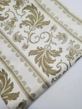 3 Sisters Roman Holiday Fabric Moda Green Stripe Floral Christmas OOP ONE YARD