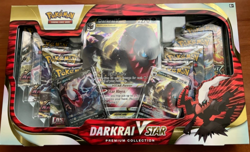 Pokemon Cards: Darkrai VSTAR Premium Collection Box Pokemon TCG Brand New Sealed - Picture 1 of 6
