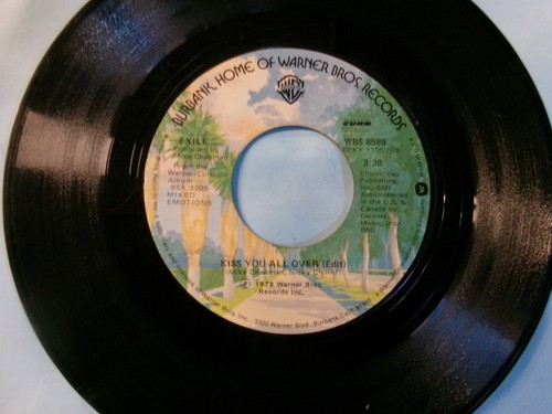 Exile-Kiss You All Over / Don't Do It-45 RPM-WB-EX - Foto 2 di 2