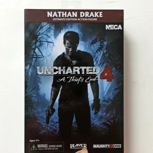 NECA Uncharted 4 A thief's end NATHAN DRAKE Action Figure Model Toys Collectable - Picture 8 of 9