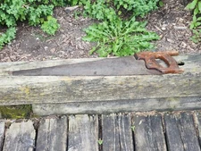 Craftsman Hand Saw Warranted Superior Medallion 26" Taper Ground Vtg Tool 8 Pt