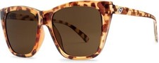 Volcom - Looky Lou Polka Tort/Bronze Sunglasses
