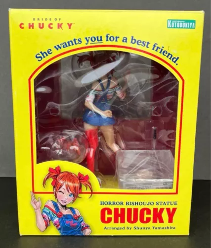 Kotobukiya HORROR BISHOUJO Bride of Chucky 1/7 Figure w/bonus item
