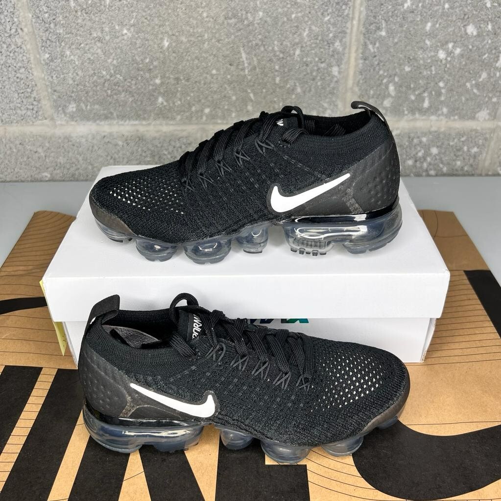 Nike Air Vapormax Flyknit 2 Black / White | WOMEN'S 5.5 | 942843-001 | eBay