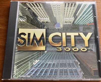 Sim City 3000 PC CD-ROM Computerspiel 1998 EA Maxis 6034