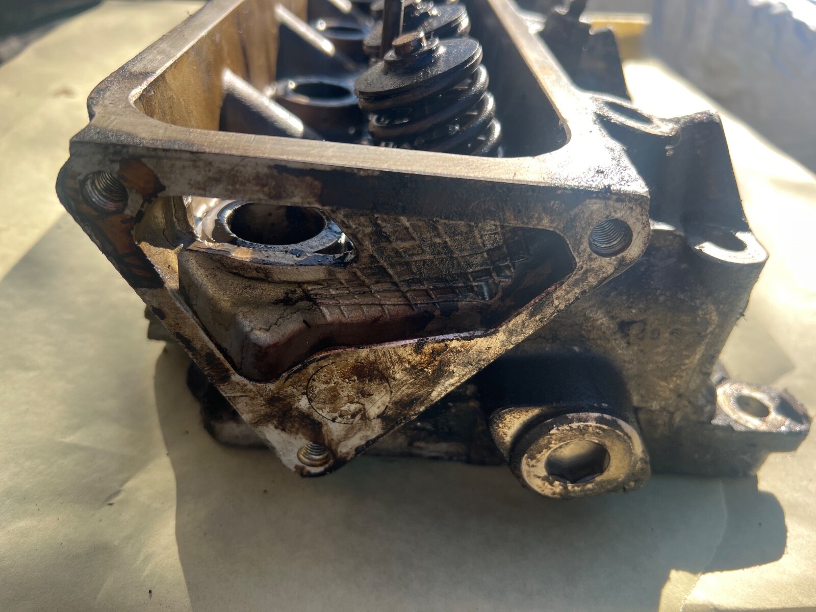 81-89 Rolls Royce Bentley Silver Spirit Spur right cylinder head 60k miles