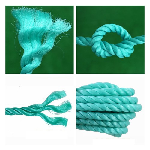 50m Solid Braided Twisted Polypropylene Rope Twine String Thread Cord Utility - Picture 3 of 12